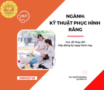 NGÀNH KỸ THUẬT PHỤC HÌNH RĂNG